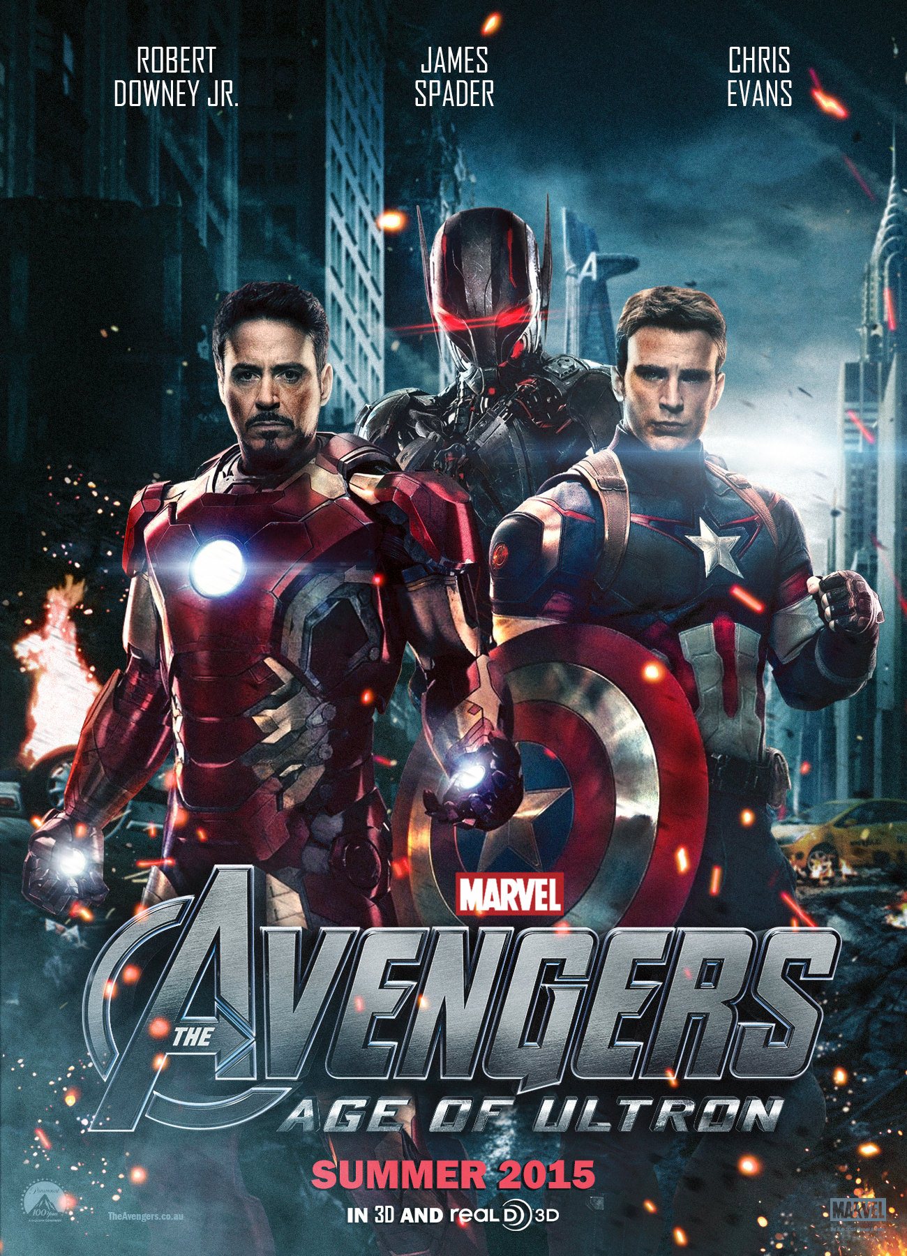 HD0409 - Avengers Age of Ultron 2015 - Biệt đội siêu anh hùng
